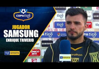 #CopaTigoClausura 🏆 Estas fueron las palabras del Jugador Samsung. #TigoSportsBolivia⚽