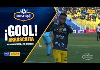 #CopaTigoClausura 🏆 78′ ¡Gol de The Strongest! Jaime Arrascaita se desprendió por derecha