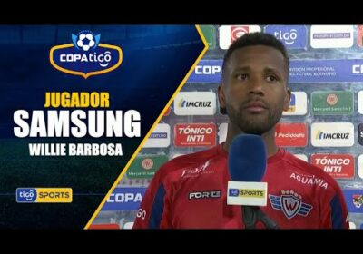 #CopaTigoClausura 🏆 Estas fueron las palabras del Jugador Samsung. #TigoSportsBolivia ⚽