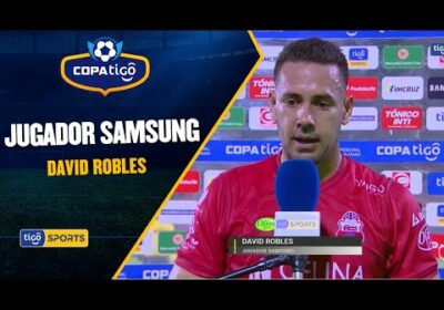 Estas fueron las palabras de David Robles, jugador Samsung del partido.