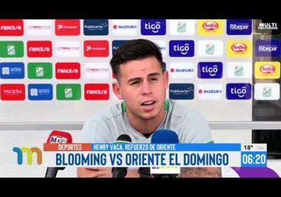 Se viene el superclásico cruceño este domingo.