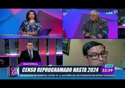 #Bolivia | Se posterga el Censo hasta 2024
