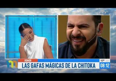 ¡Las gafas de la Chitoka, el secreto de su felicidad! 🤣  Así lo ve a Ronico a través de ellas 🤣