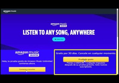 COMO OBTENER AMAZON MUSIC GRATIS POR 30 DIAS | CAMBIAR A PLAN DE 6 DISPOSITIVOS