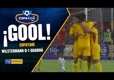 ¡Gol de Guabirá! Fran Supayabe sacó un tremendo disparo de derecha para abrir el marcador