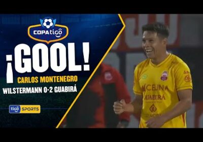 ¡Gol de Guabirá! Juan Carlos Montenegro aparece desde atrás en el área para anotar es segundo gol