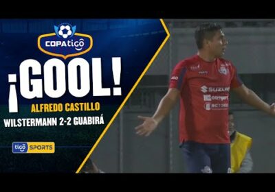 ¡Gol de Wilstermann! Tremenda definición de Alfredo Castillo de tiro libre para igualar el marcador