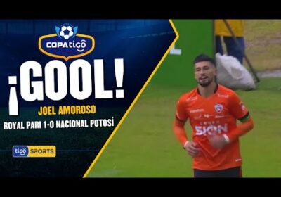 ¡Gol de Royal Pari! Joel Amoroso pone en ventaja al ‘Inmobiliario’.