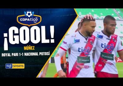 ¡Gol de Nacional Potosí! Tommy Tobar conecta de cabeza y el ‘Rancho Guitarra’ iguala el marcador.