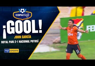 ¡Gol de Royal Pari! John García anota para que nuevamente ponga arriba en el marcador