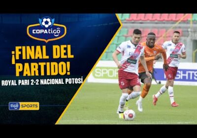 ¡Final del partido! Royal Pari y Nacional Potosí igualaron en el ‘Tahuichi’.