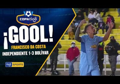 ¡Gol de Bolívar! Francisco Da Costa define de primera y anota el tercer gol académico en el Patria.