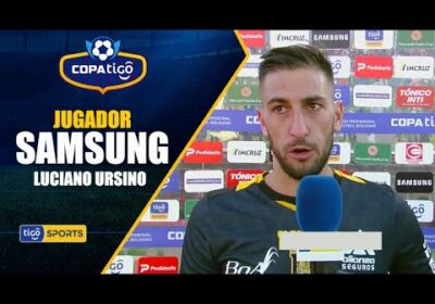 #CopaTigoClausura 🏆 Estas fueron las palabras del Jugador Samsung. #TigoSportsBolivia ⚽