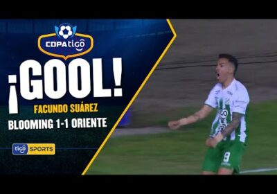 ¡Gol de Oriente Petrolero! Facundo Suárez impacta de cabeza y pone el marcador igualado