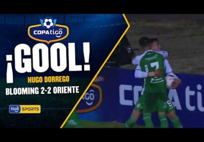 ¡Gol de Oriente! Hugo Dorrego sacó un tremendo disparo de tiro libe para igualar el marcador.