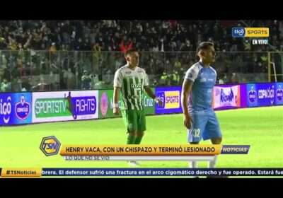 Henry Vaca con un chispazo y terminó lesionado. Lo que no se vio del clásico cruceño.