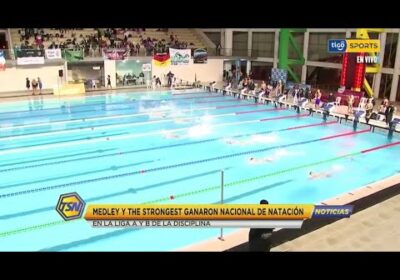 Medley y The Strongest ganaron nacional de natación. En La Liga A y B de la disciplina.