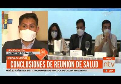 Autoridades acuerdan optimizar diagnósticos y reforzar acciones de vacunación contra el Covid-19