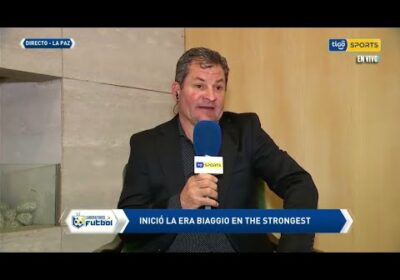 Estas son las declaraciones de Claudio Biaggio, nuevo DT. de The Strongest.