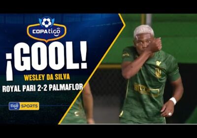 ¡Gol de Atlético Palmaflor! Wesley Da Silva conecta de cabeza para empatar el marcador