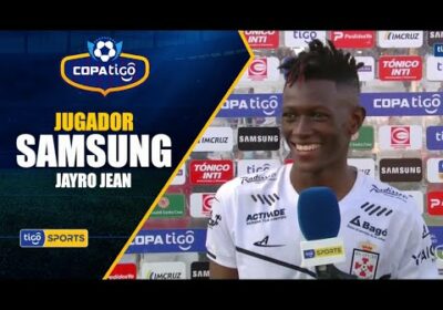 #CopaTigoClausura 🏆 Estas fueron las palabras del Jugador Samsung. #TigoSportsBolivia ⚽