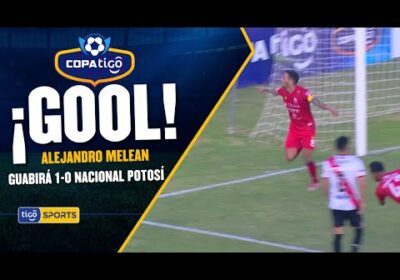 ¡Gol de Guabirá! Alejandro Melean pone en ventaja al ‘Azucarero’.