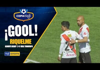 #CopaTigoClausura 🏆 Gran corrida de Reyes para soltar el pase al medio y anote Marcos Riquelme.