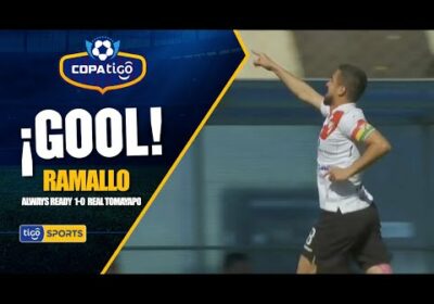 #CopaTigoClausura 🏆 Rodrigo Ramallo pone en ventaja antes de que se cumpla el primer minuto de juego