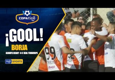 #CopaTigoClausura 🏆 Tremendo disparo de Borja para anotar el cuarto gol del ‘Millonario’.