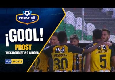 #CopaTigoClausura 🏆 Prost aprovecha un balón vivo dentro del área para impactar de zurda.