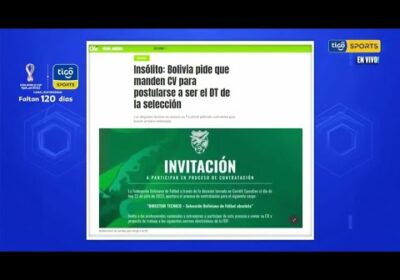 Continúa la búsqueda del nuevo DT. de la Selección boliviana.