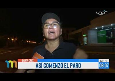 Ciudadanía y plataformas salieron a sus puntos de bloqueos en el inicio del paro cívico.