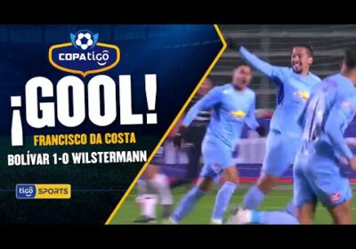 ¡Gol de Bolívar! Francisco Da Costa no perdona y de un derechazo abrió el marcador en el Siles