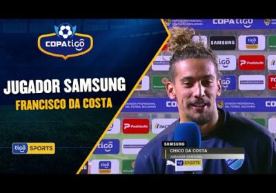 Estas fueron las palabras de Francisco Da Costa, jugador Samsung del partido.