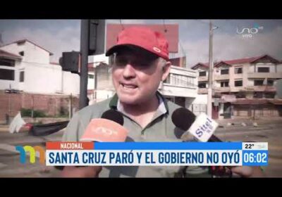 Santa Cruz paró por el Censo.