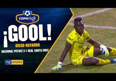 ¡Gol de Nacional Potosí! Diego Fernando Navarro liquida el partido en Potosí.