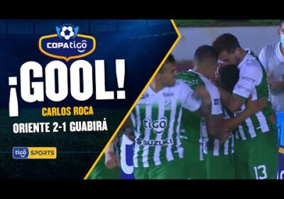 ¡Gol de Oriente Petrolero! Carlos Roca sacó un tremendo remate para anotar el segundo gol Verdolaga