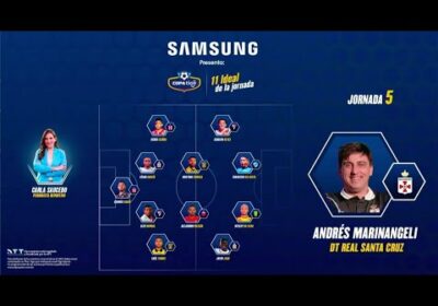 Samsung presenta el 11 ideal de la fecha 5.