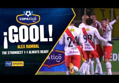 ¡Gol de Always Ready! Alex Rambal anotó el gol del empate favorable al ‘Millonario’.