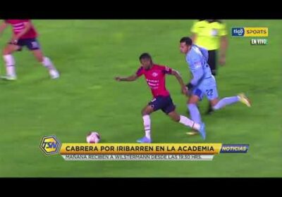 #CopaTigoClausura 🏆 Cabrera por Iribarren en la academia. Mañana reciben a Wilstermann.
