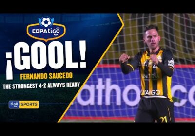 ¡Gol de The Strongest! Fernando Saucedo finaliza una buena jugada colectiva en el ‘Tigre’.