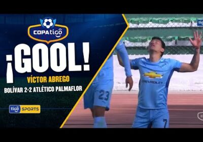 ¡Gol de Bolívar! Conecta de cabeza Víctor Abrego para anotar el gol del empate en el Hernando Siles