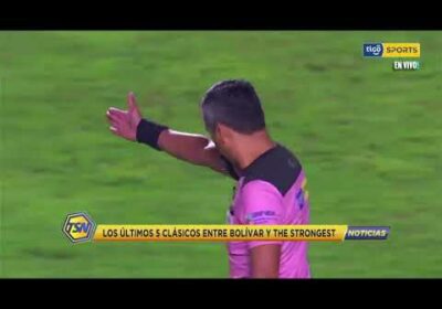 #CopaTigoClausura 🏆 Los últimos 5 clásicos entre Bolívar y The Strongest.