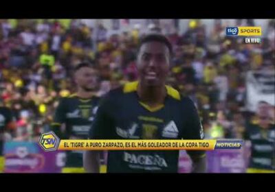 #CopaTigoClausura 🏆 El ‘Tigre’ a puro zarpazo, el más goleador de la Copa Tigo.