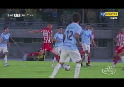 Este fue el momento Imcruz del partido. Aurora 1-0 Independiente Petrolero