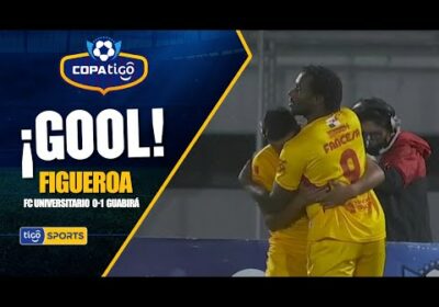 #CopaTigoClausura 🏆 Layonel Figueroa aprovecha el espacio para quedar mano a mano y definir