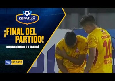 #CopaTigoClausura 🏆 Guabirá se llevó los tres puntos con gol de Layonel Figueroa.