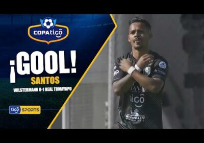 #CopaTigoClausura 🏆 Jefferson Santos dispara a colocar con zurda para abrir el marcador