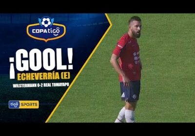 #CopaTigoClausura 🏆 Santiago Echeverría en contra para ampliar la ventaja de Real Tomayapo.