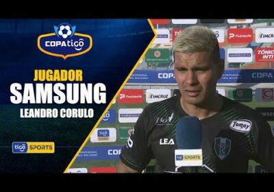 #CopaTigoClausura🏆 Estas fueron las palabras del Jugador Samsung. #TigoSportsBolivia⚽